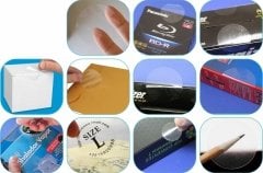 Ağız Kapatma Etiketi (Şeffaf) 1 Paket 1000 Adet