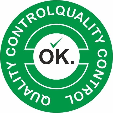 Kontrol Edildi Etiketi Ok  1 Paket 1000 Adet