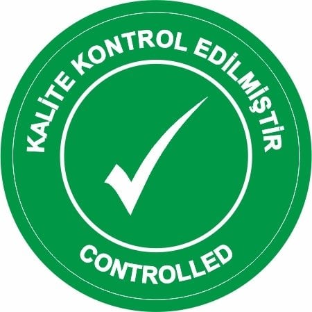 Kontrol Edildi Etiketi Ok 1 Paket 1000 Adet