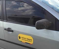 Mıknatıslı Araç Tabelası