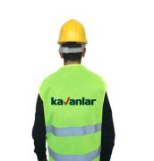 Baskılı İkaz Yeleği- İnşaat Yelek-Sarı Turuncu İnşaat Fosforlu Yelek-İnşaat yeleği /Şantiye Yeleği