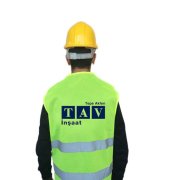 Baskılı İkaz Yeleği- İnşaat Yelek-Sarı Turuncu İnşaat Fosforlu Yelek-İnşaat yeleği /Şantiye Yeleği