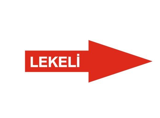 Lekeli Etiketi 1 Paket 500 Adet