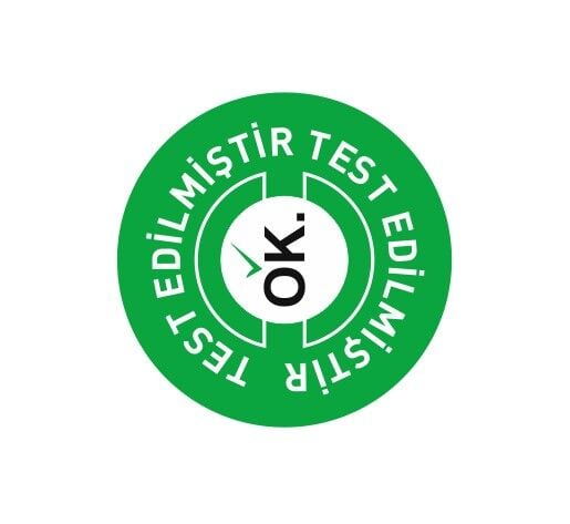 Test Edilmiştir Etiketi  1 Paket 1000 Adet