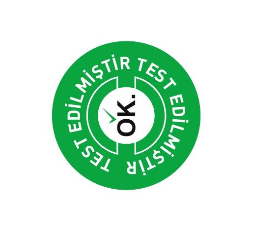 Test Edilmiştir Etiketi  1 Paket 1000 Adet