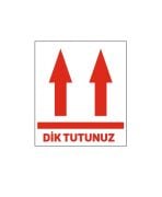 Dik Tutunuz Etiketi 1 Paket 500 Adet