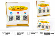 Masa Üstü QR Standı