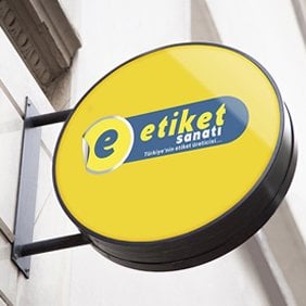 Hazır Yuvarlak Tabela